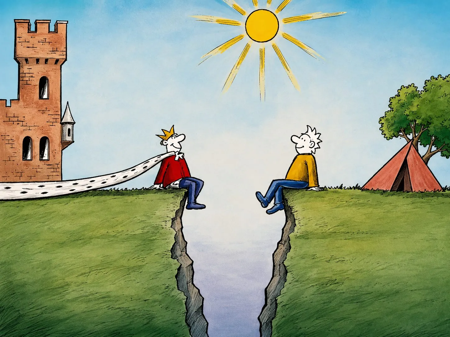 Cartoon by Oleksandr Zinovyev