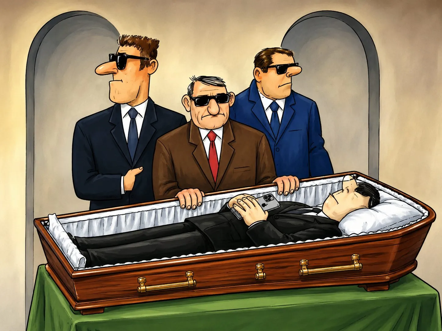 Cartoon by Oleksandr Zinovyev
