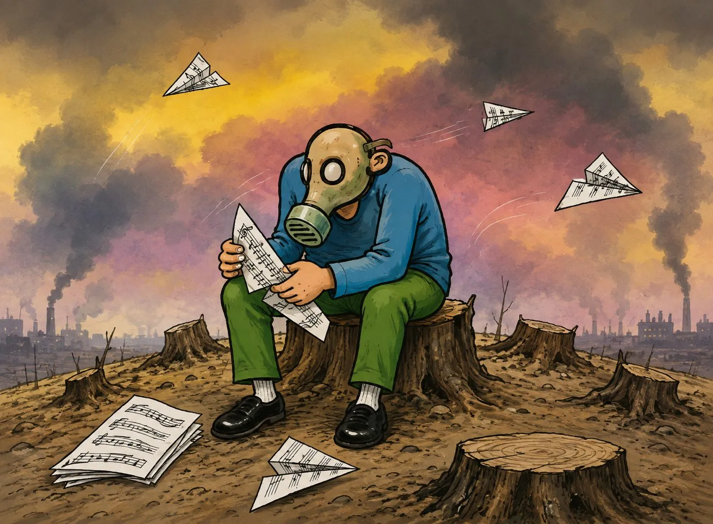 Cartoon by Oleksandr Zinovyev