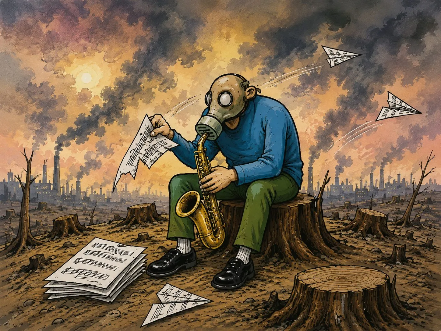 Cartoon by Oleksandr Zinovyev