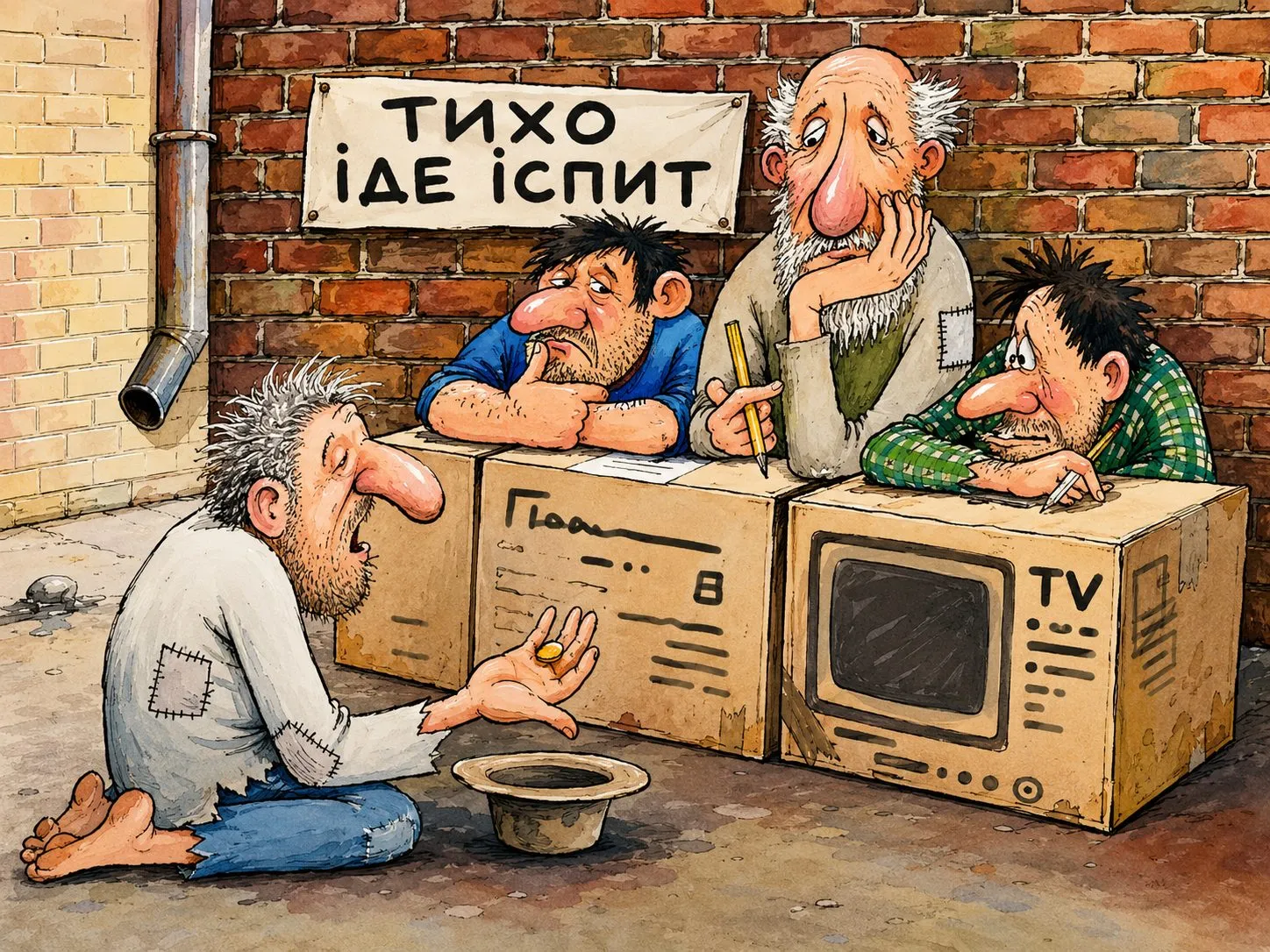 Cartoon by Oleksandr Zinovyev