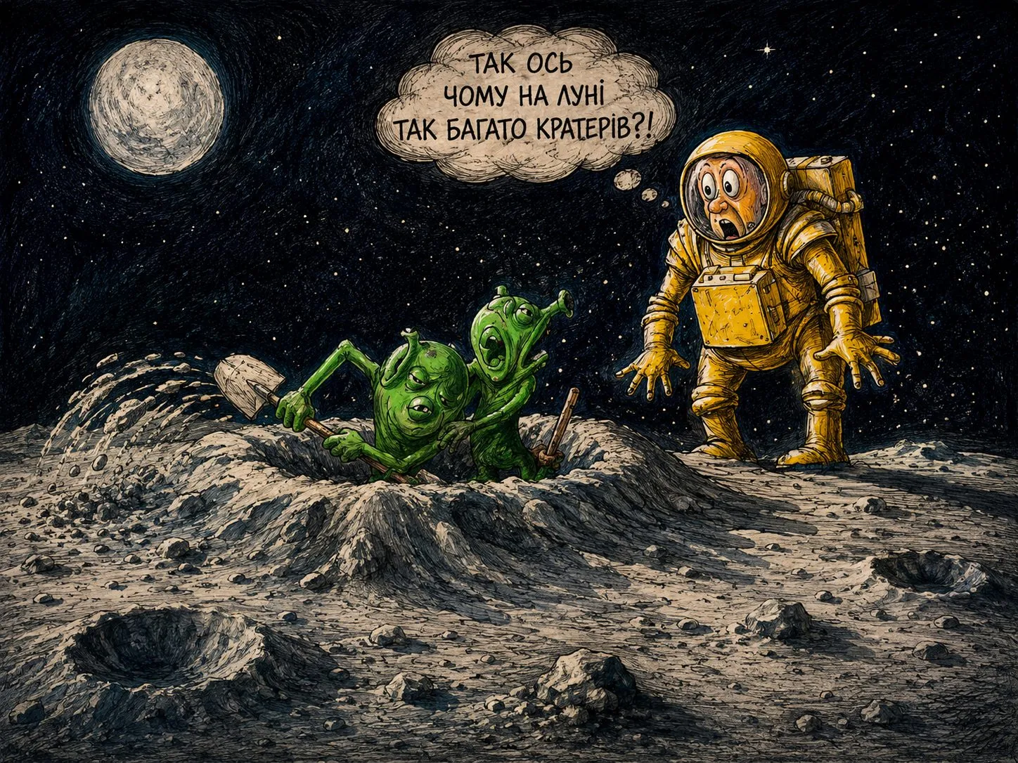Cartoon by Oleksandr Zinovyev