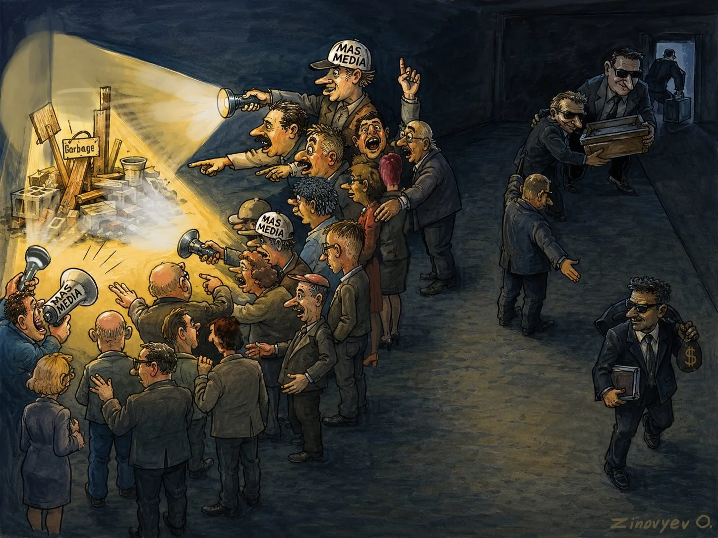 Cartoon by Oleksandr Zinovyev