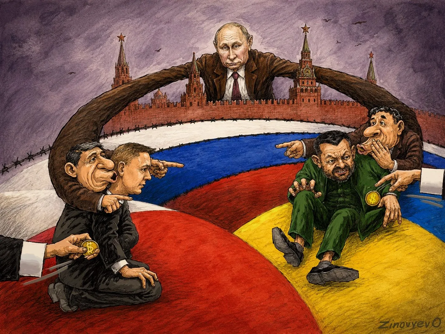Cartoon by Oleksandr Zinovyev