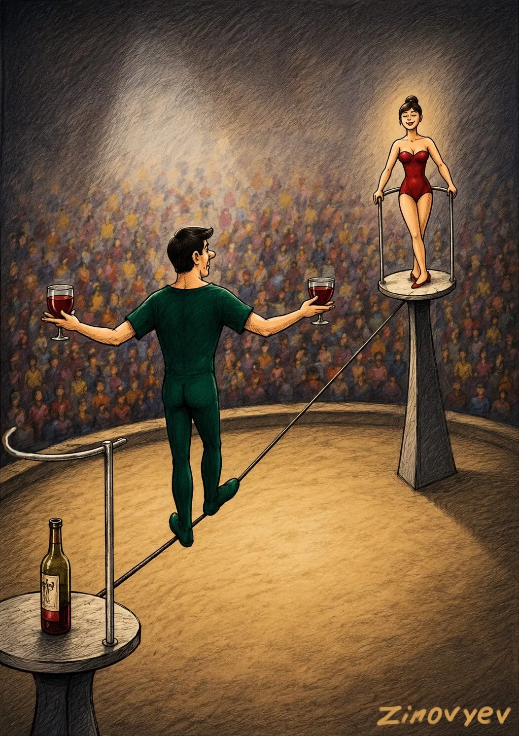 Cartoon by Oleksandr Zinovyev