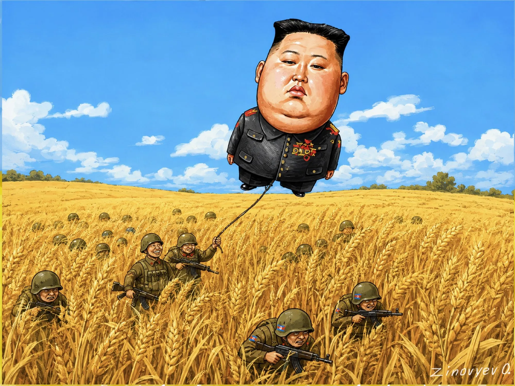 Cartoon by Oleksandr Zinovyev