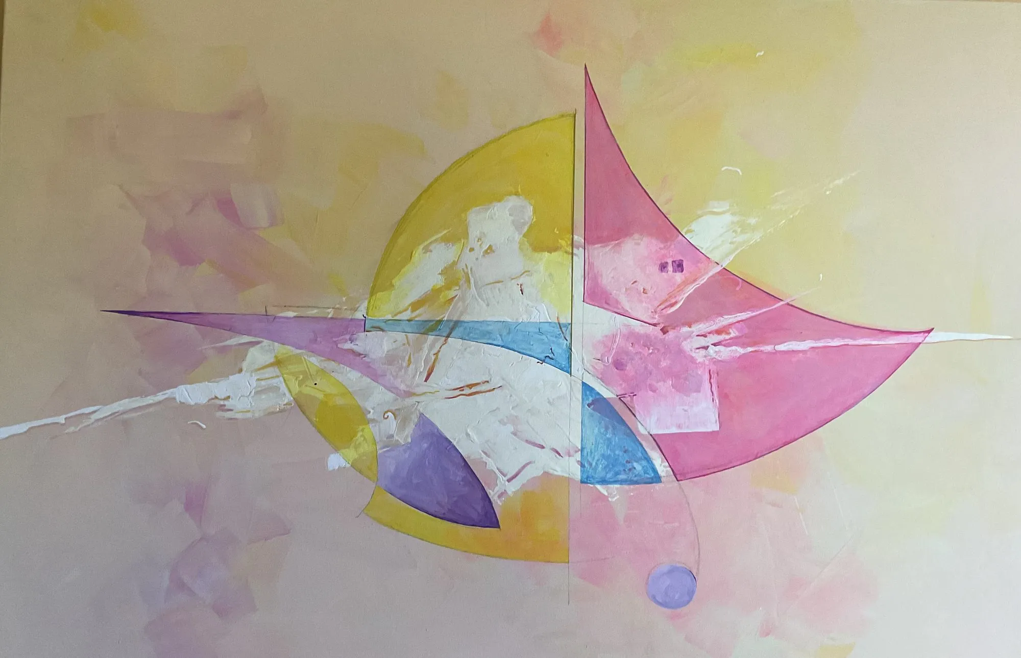 Work on paper “Blot IV” by Oleksandr Zinovyev