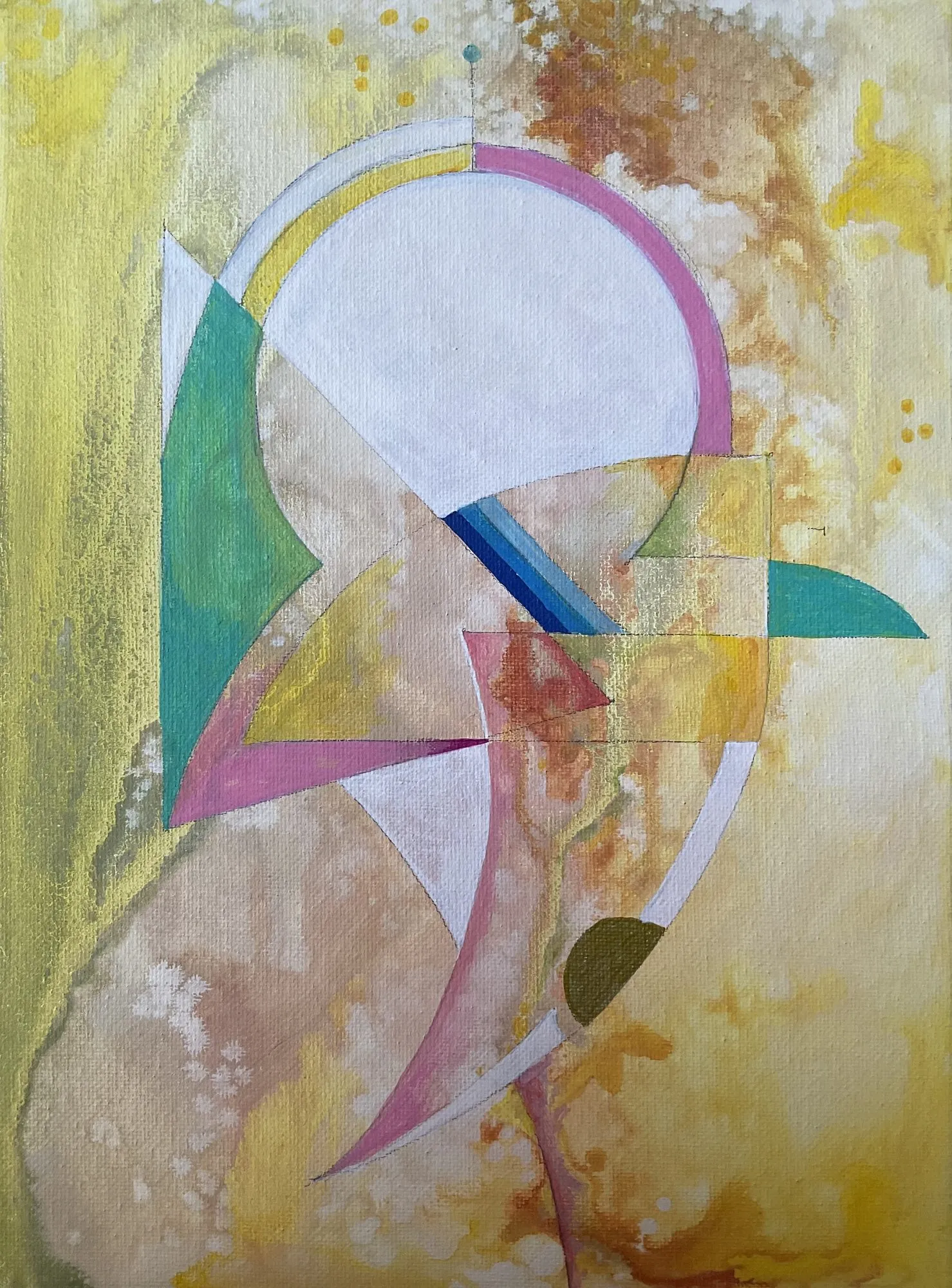 Work on paper “Colour Patch” by Oleksandr Zinovyev