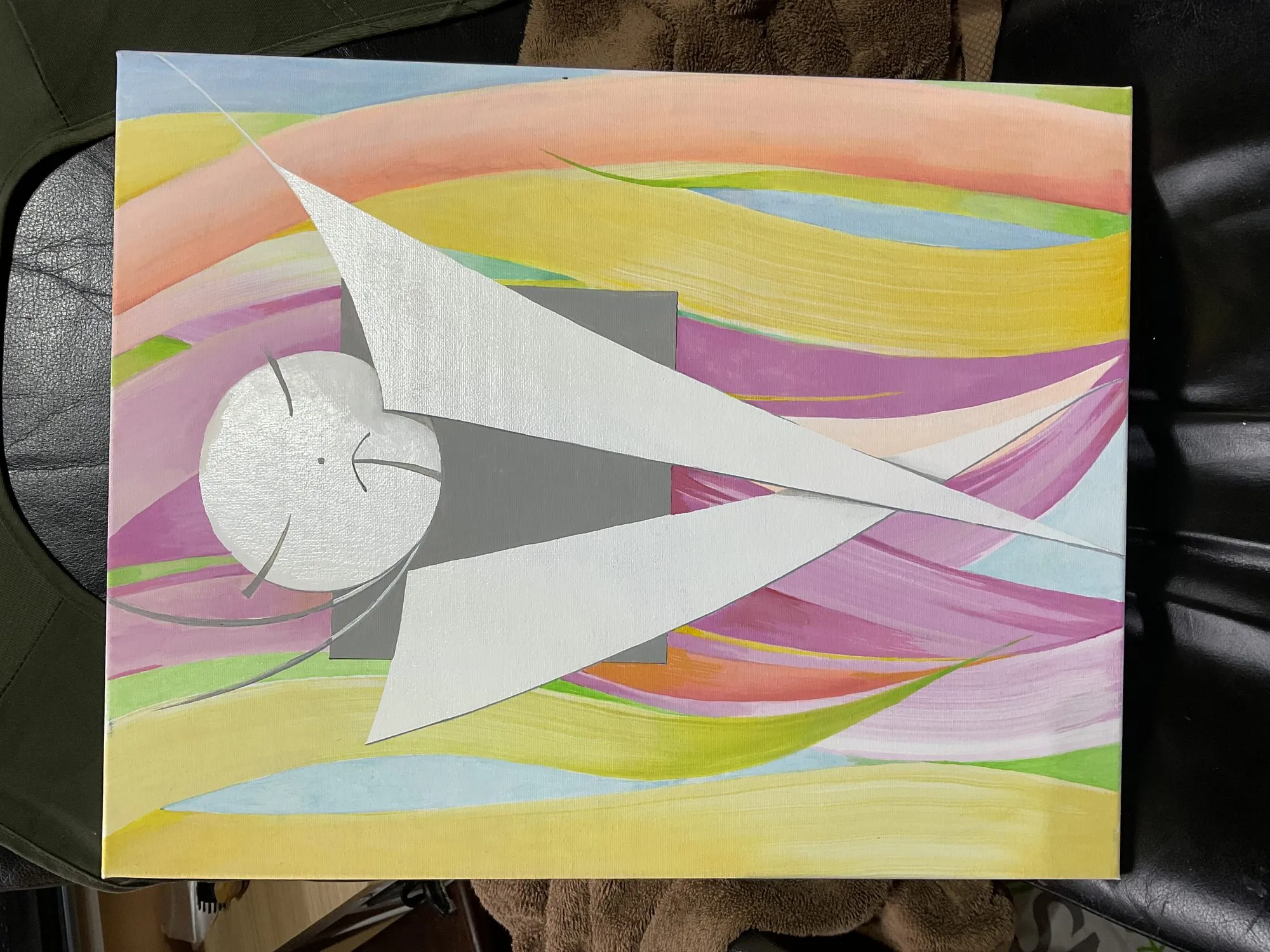 Work on paper “The Japanese Woman” by Oleksandr Zinovyev