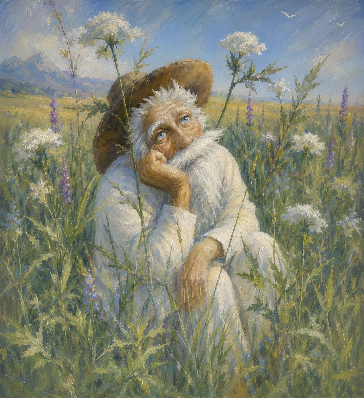 Painting “Spirit of the Steppe” by Oleksandr Zinovyev