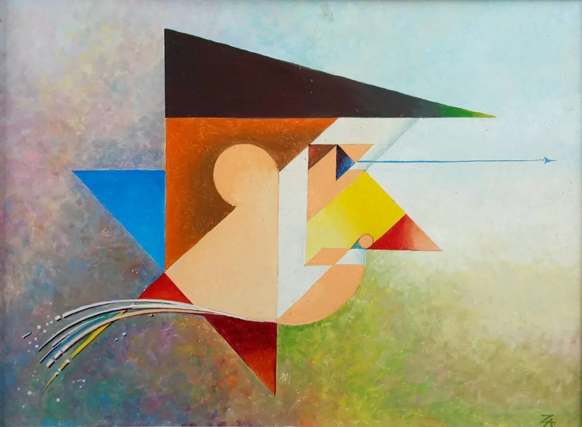 Painting “The Watchman” by Oleksandr Zinovyev