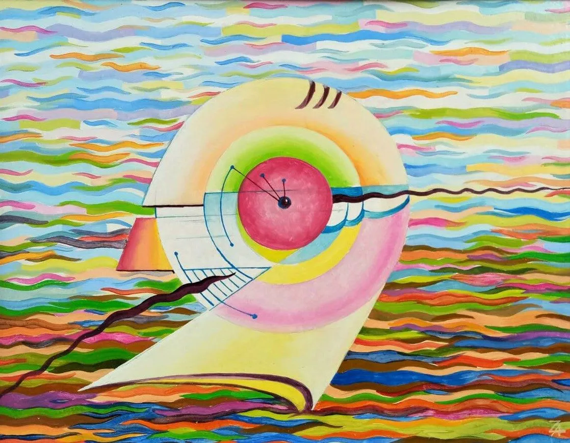 Painting “Nautilus” by Oleksandr Zinovyev