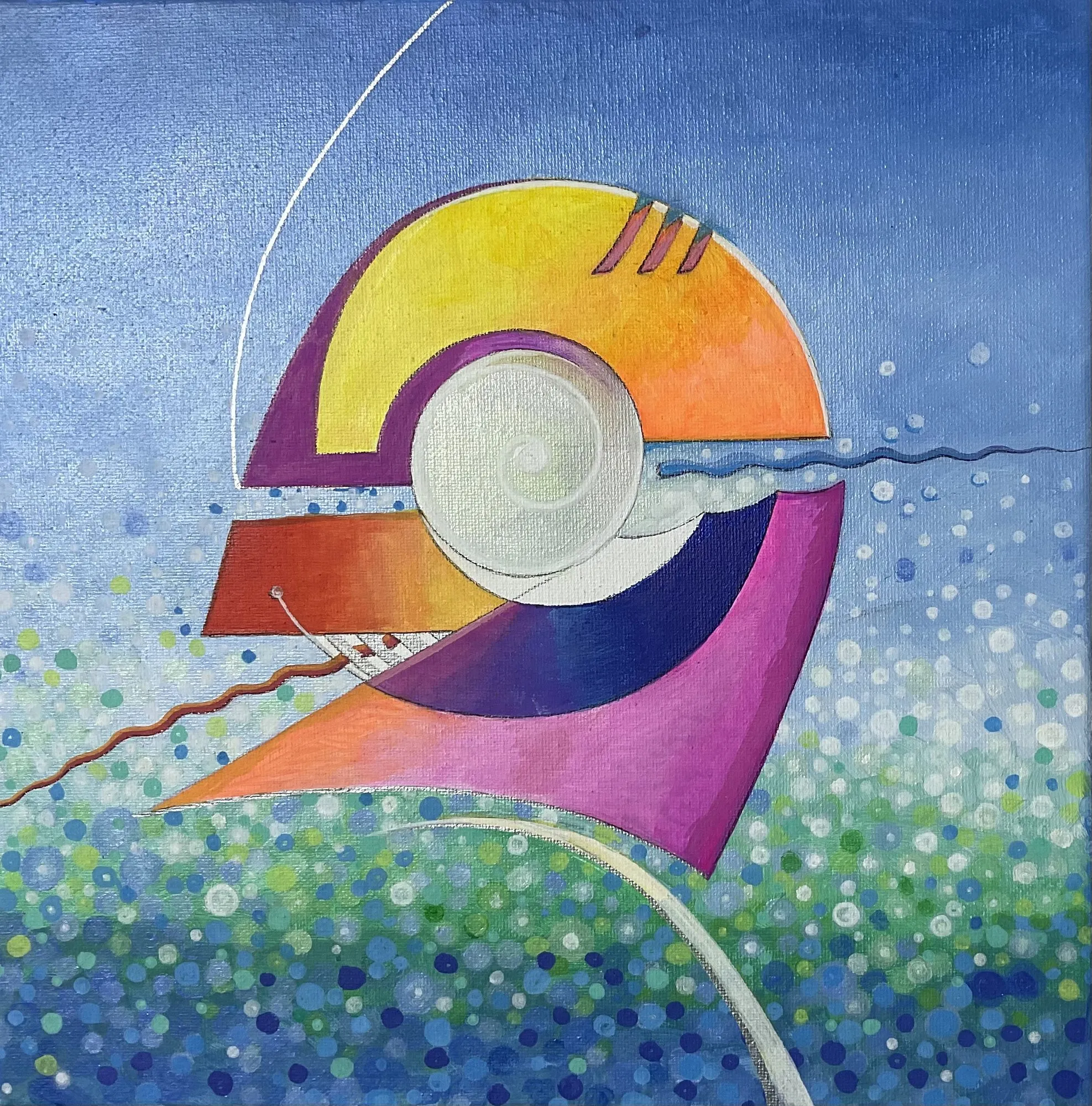 Painting “Nautilus, Second Version” by Oleksandr Zinovyev