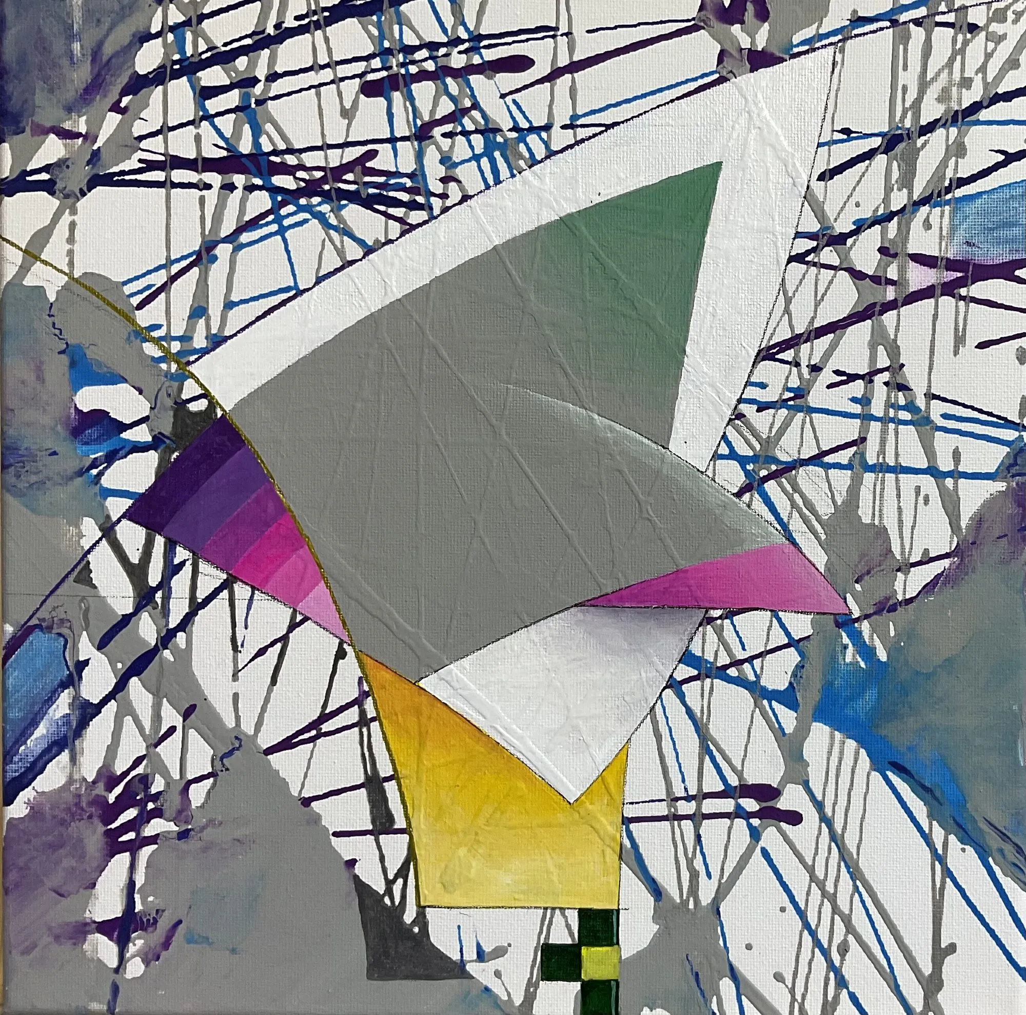 Painting “Interweaving” by Oleksandr Zinovyev
