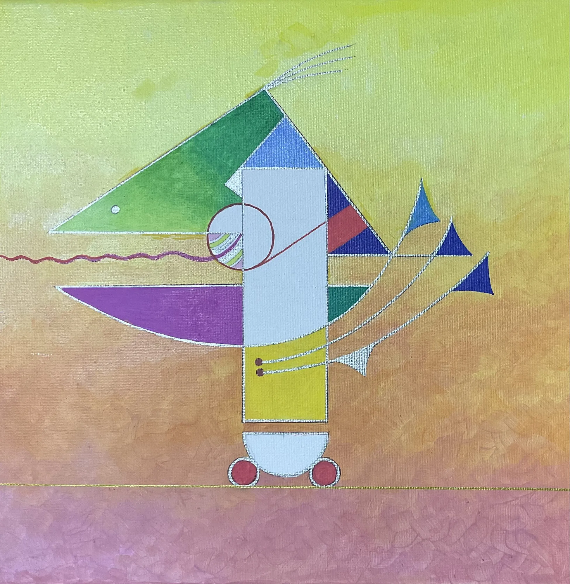 Painting “Little Bird, Second Version” by Oleksandr Zinovyev