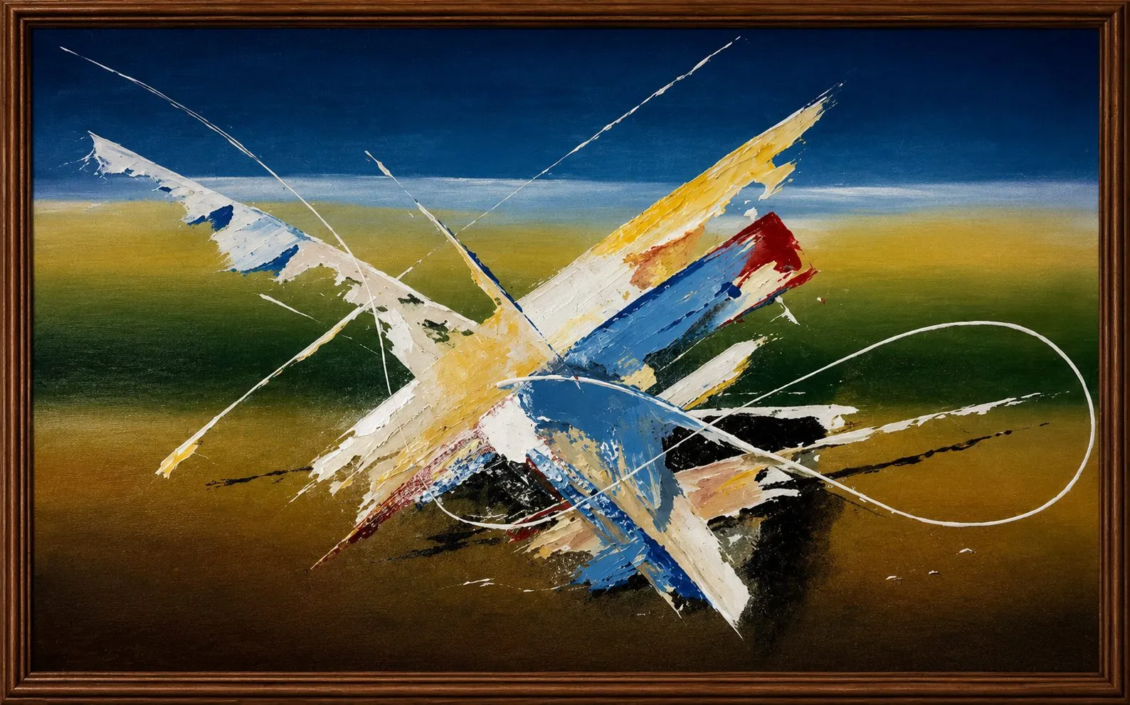 Painting “Dreams V: Beyond the Horizon” by Oleksandr Zinovyev