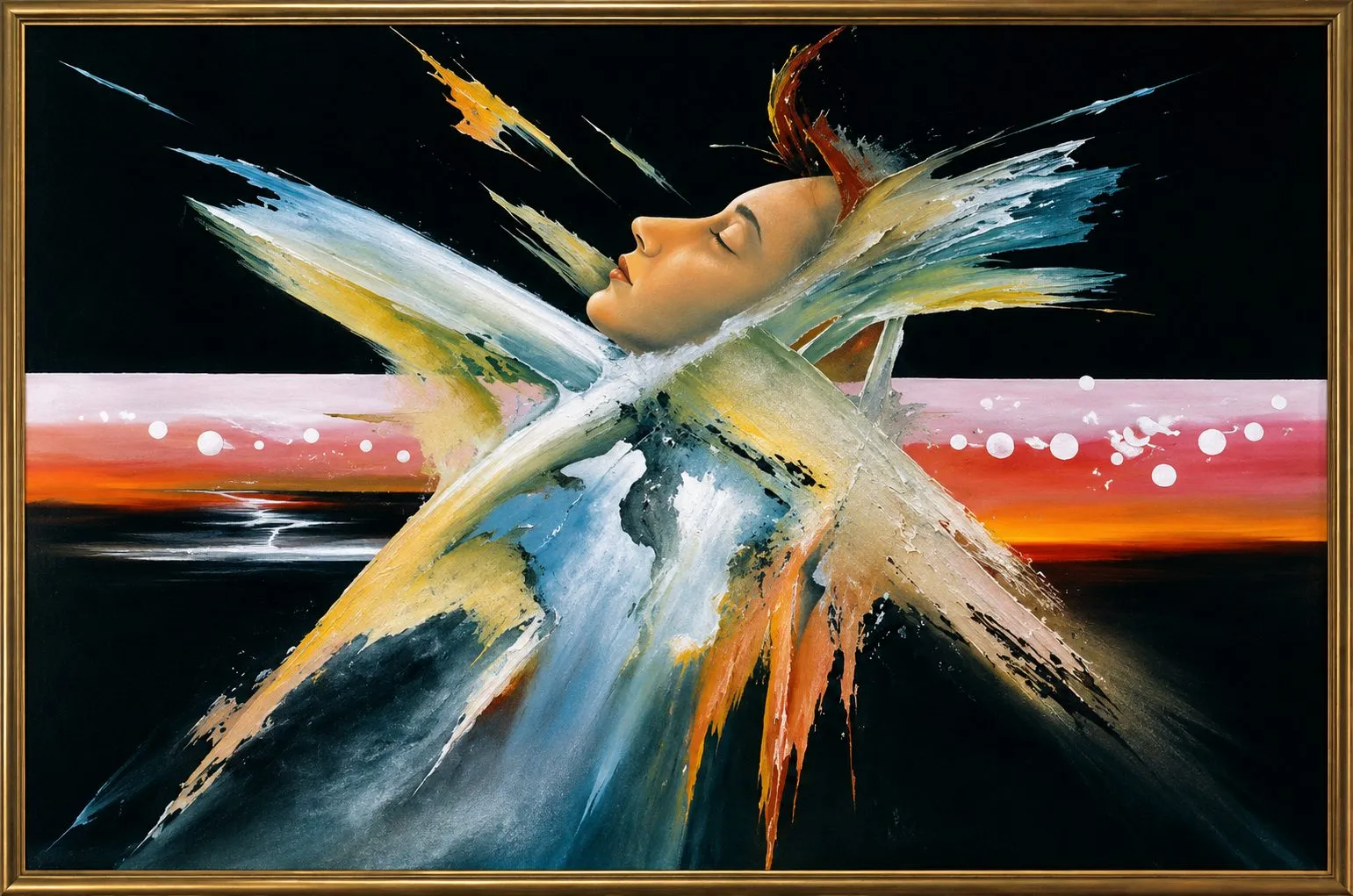 Painting “Dreams VI: Do Not Disturb” by Oleksandr Zinovyev
