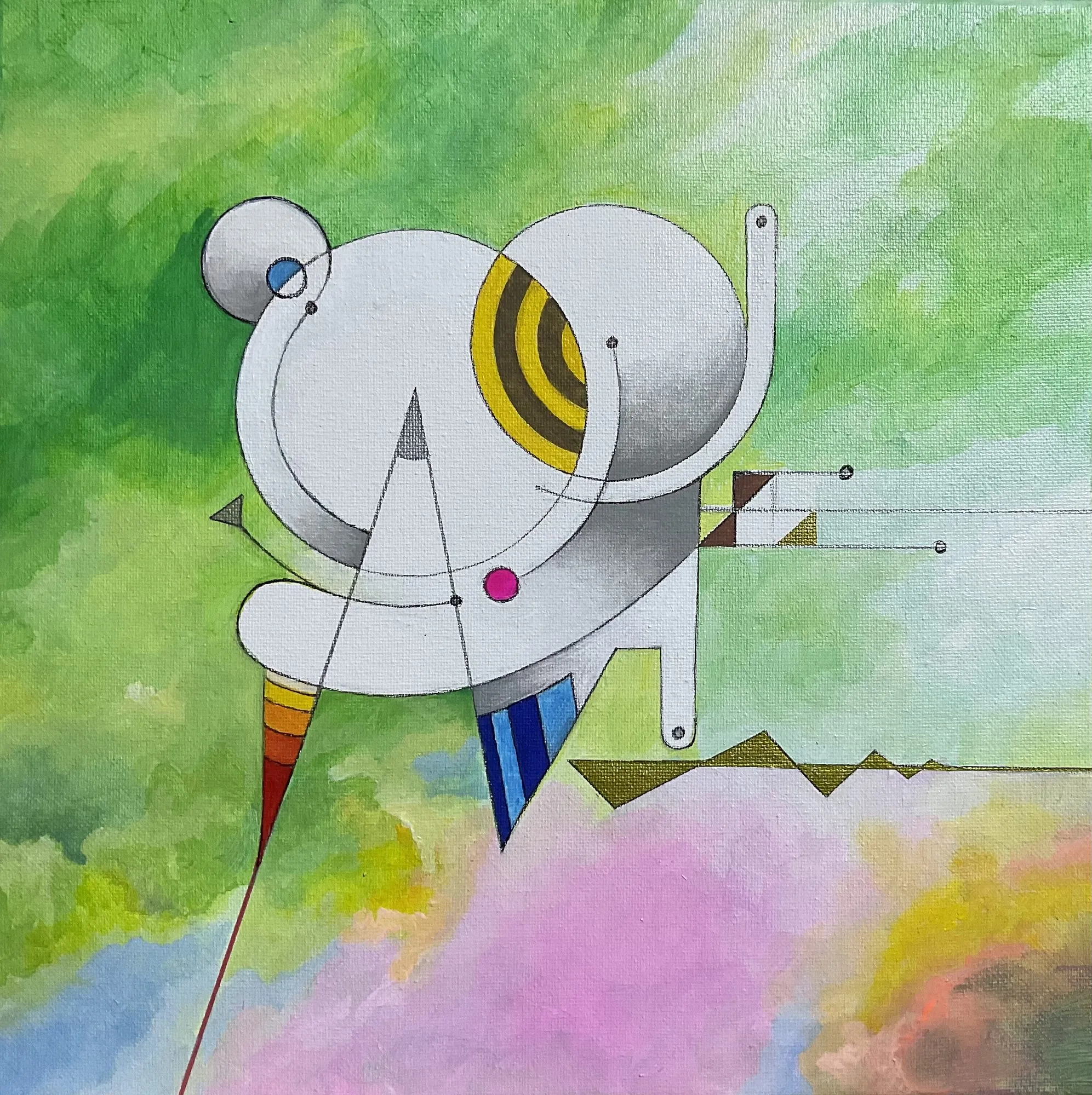 Painting “The Dog” by Oleksandr Zinovyev