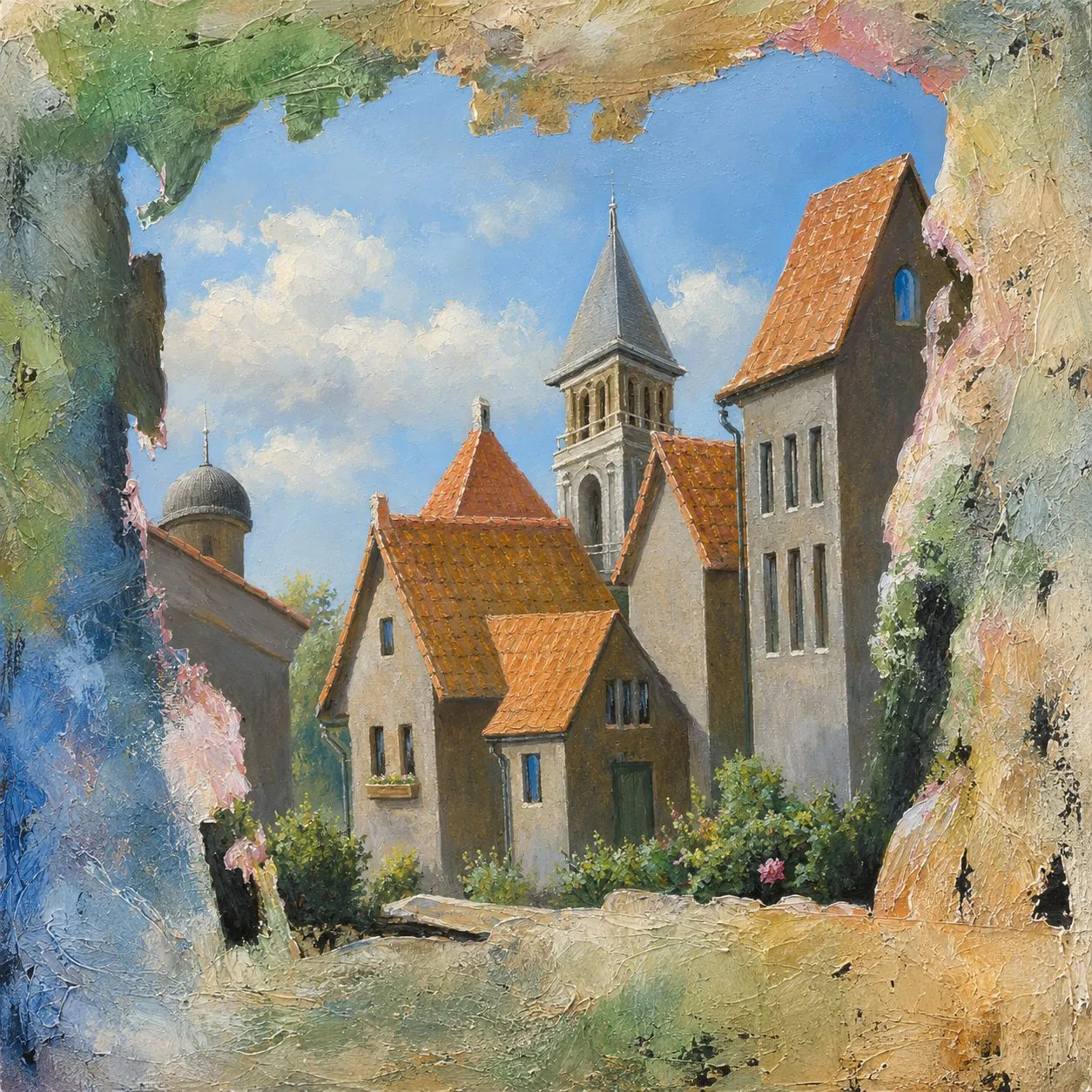 Painting “Memories III” by Oleksandr Zinovyev